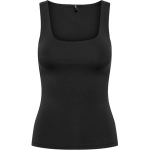 Only - Onlea S/L 2-Ways FIT TOP JRS Noos - Top - Zwart - Mouwloos