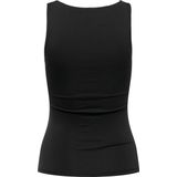 Only - Onlea S/L 2-Ways FIT TOP JRS Noos - Top - Zwart - Mouwloos