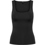 Only - Onlea S/L 2-Ways FIT TOP JRS Noos - Top - Zwart - Mouwloos