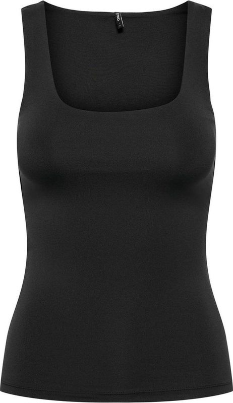Only - Onlea S/L 2-Ways FIT TOP JRS Noos - Top - Zwart - Mouwloos