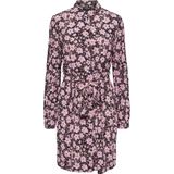 PIECES - PCATHENA LS SHIRT DRESS QX BC - Dames Jurk - Kleur