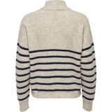 Pumice Stone - Pullover - Lange Mouwen - Staande Kraag - Ritssluiting