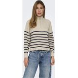Pumice Stone - Pullover - Lange Mouwen - Staande Kraag - Ritssluiting