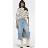 ONLY - ONLBASE - Trui - Zwart - Gestreept - Lange Mouw