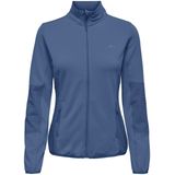 ONLY PLAY - Fleece Jas - Hoge Hals - Lange Mouwen - Ritssluiting - Voorzakken met Ritssluiting