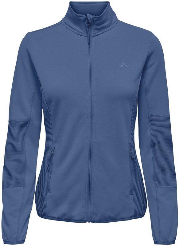 ONLY PLAY - Fleece Jas - Hoge Hals - Lange Mouwen - Ritssluiting - Voorzakken met Ritssluiting