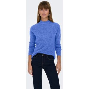 Only - ONLCAMILLA O-NECK - Gebreide Trui - Ultramarine - Lange Mouwen