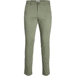 Chino - Satijn - Slanke Pasvorm - Laagbouw - Katoen