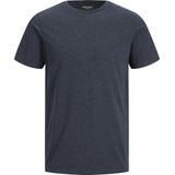 T-Shirt mit geripptem Rundhalsausschnitt