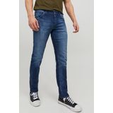 Jack&Jones - Glenn - Slim Fit Jeans - Blauw - Katoen - Tapered Legs
