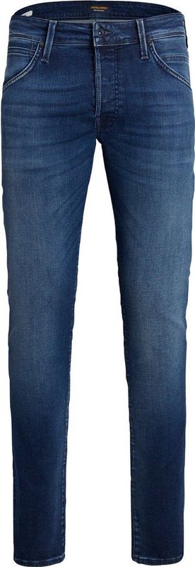 Jack&Jones - Glenn - Slim Fit Jeans - Blauw - Katoen - Tapered Legs