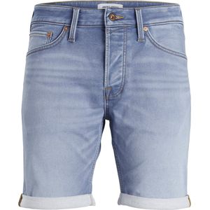 JACK&JONES - Indigo Knit - Spijkerbroek - Blauw - Katoen/Polyester/Viscose/Elastaan