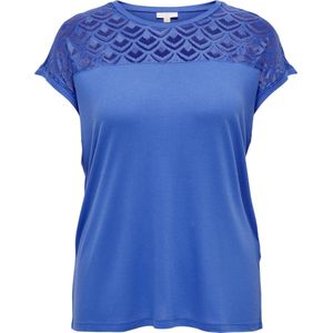 Only Carmakoma Carflake Life s s Mix Top Jrs Noos Dames t-Shirt