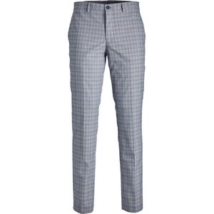 JACK & JONES Solaris Check Trouser loose fit - heren pantalon - blauw