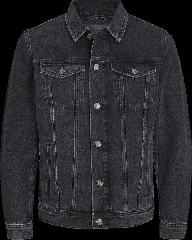 Spijkerjack - Denim - Katoen - Lange Mouwen - Knoopsluiting