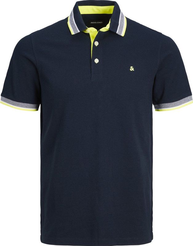 Jack & Jones - Pique T-shirt - Zwart - 100% Katoen