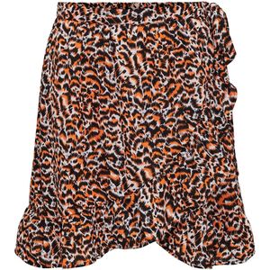 Only - Onljanet - Wikkelrok - Oranje - Dessin