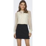 Only - Reba Life - T-shirt - Roze - Katoen - Lange Mouw