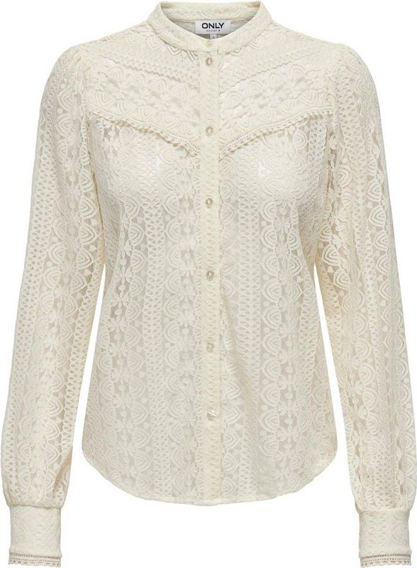 Only - Reba Life - T-shirt - Roze - Katoen - Lange Mouw