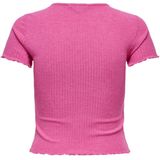 Only T-shirt Onlemma S s Short Top Noos Jrs 15201206 Fuchsia Purple Dames