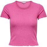 Only T-shirt Onlemma S s Short Top Noos Jrs 15201206 Fuchsia Purple Dames