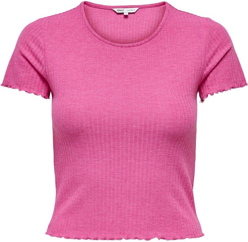 Only T-shirt Onlemma S s Short Top Noos Jrs 15201206 Fuchsia Purple Dames