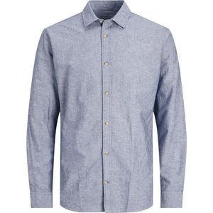Jack Jones Jjesummer Shirt l s S23 Sn Heren Overhemd
