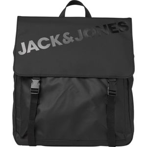 JACK & JONES Jacowen Rugzak voor heren, zwart, één maat, zwart, One size
