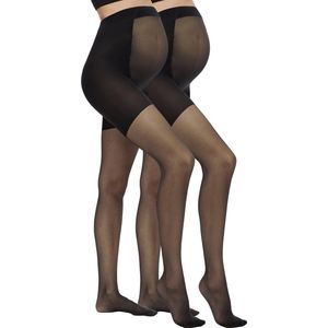 Mlsabrina - Panty - 2-pack - Voor Zwangerschapsondersteuning