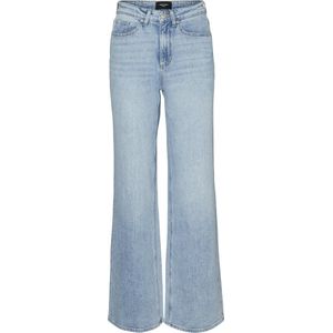 Vero Moda - Jeans - Lichtblauw - Katoenmix - Wide Leg