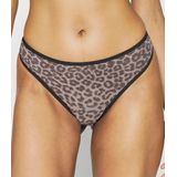 Mylli - Panter Strings - Zwart - 2-pack Dames String