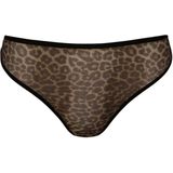 Mylli - Panter Strings - Zwart - 2-pack Dames String