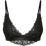 Pieces - Mawi - Kanten Bra Top - Zwart