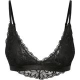 Pieces - Mawi - Kanten Bra Top - Zwart