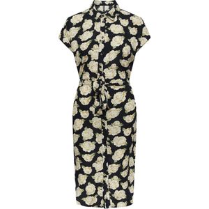 Pieces - Nya - Korte Damesjurk - Viscose - Overhemdjurk - Lang Model