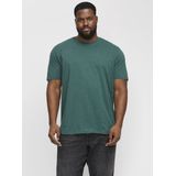 Jack & Jones - JJEORGANIC MEL TEE SS O-NECK NOOS PLS - T-shirt - Storm - Slim Fit