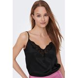 Top - ONLVictoria - Blouseshirt - Effen - V-hals - Lange Mouw