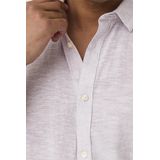 Only & Sons - Gemêleerd Herenoverhemd - Casual - Korte Mouwen - Linnen Mix