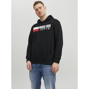 Hoodie - Plus - Lichtgrijs - 50% Katoen - 30% Polyester - 20% Katoen