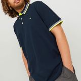 Jack&Jones - Polo - Donkerblauw - Katoen