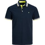 Jack&Jones - Polo - Donkerblauw - Katoen