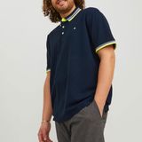 Jack&Jones - Poloshirt - Navy - 100% Katoen