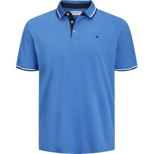 JACK&JONES PLUS JJEPAULOS Poloshirt - Groen - Katoen