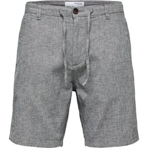Selected Homme Slhcomfort-Brody Linen Shorts w Noos Heren Broek