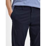 SELECTED HOMME - New Miles Flex Pant - Chino Broek - Donkerblauw - Biologisch Katoen