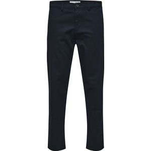 SELECTED HOMME - SLHSLIMTAPE-NEW MILES - Chino Broek - Blauw - Katoen - Tapered Slim Fit