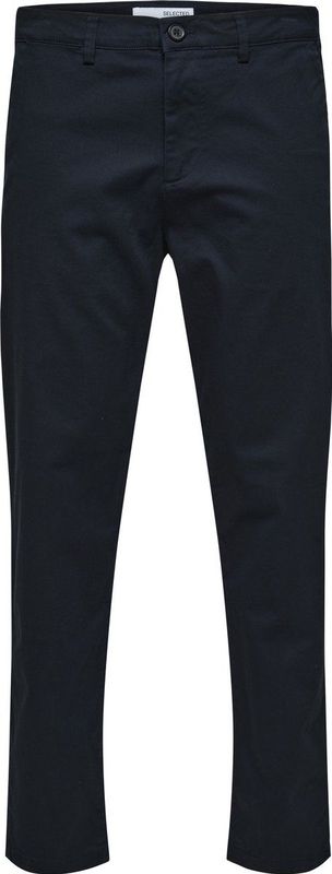 SELECTED HOMME - SLHSLIMTAPE-NEW MILES - Chino Broek - Blauw - Katoen - Tapered Slim Fit