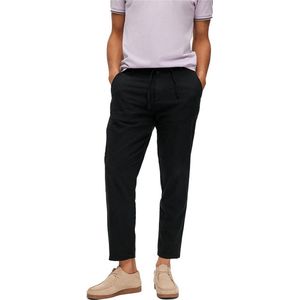 Chino - Slim Tapered Fit - Groen - Katoen/Linnen