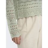 Jacqueline de Yong - Jdysun Lay Boatneck - Pullover - Desert Sage - 100% Acryl