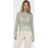 Jacqueline de Yong - Jdysun Lay Boatneck - Pullover - Desert Sage - 100% Acryl